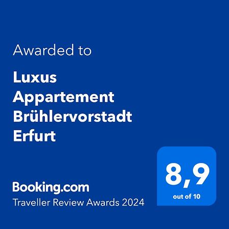 Luxus Appartement Bruehlervorstadt Erfurt Exterior photo